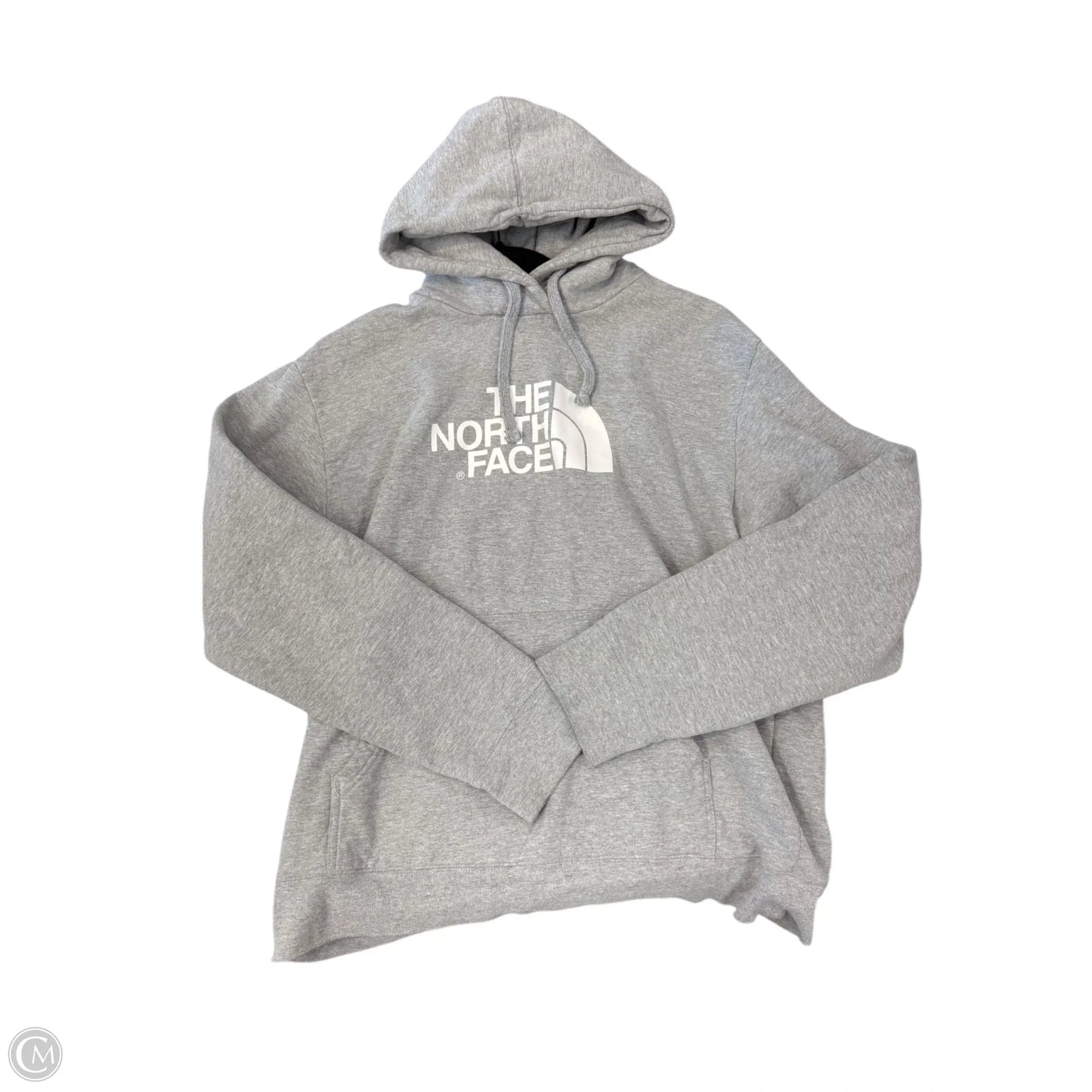 Sweatshirt Hoodie By The North Face In Grey, Size: L
