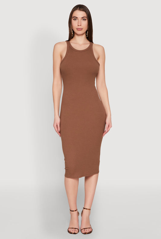 Racerback Midi Tank Dress