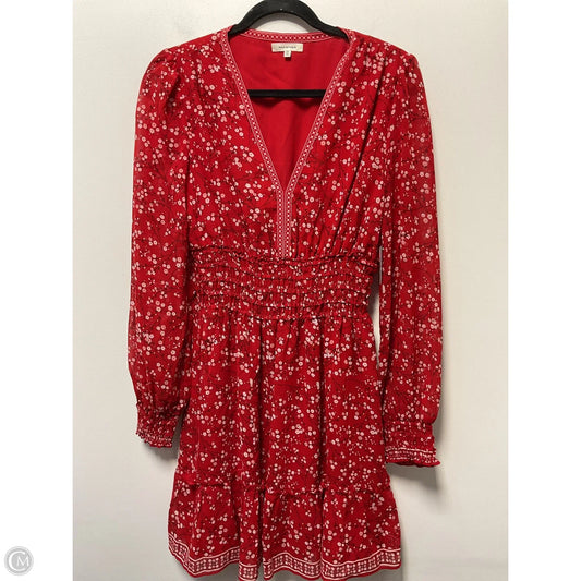 Dress Casual Short By Max Studio In Red, Size: M