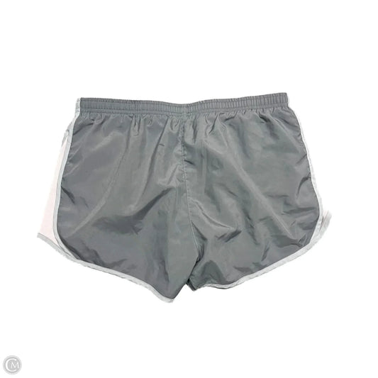 Athletic Shorts By Nike In Grey, Size: M