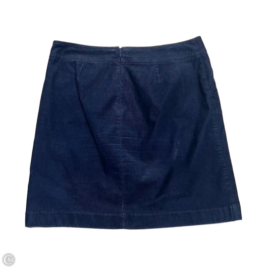 Skirt Mini & Short By Talbots In Blue, Size: 14