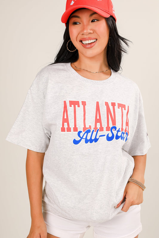 Heather Grey Atlanta All-Star Tee