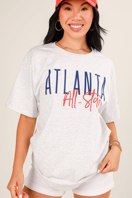 Heather Grey Atlanta All-Star '25 Tee