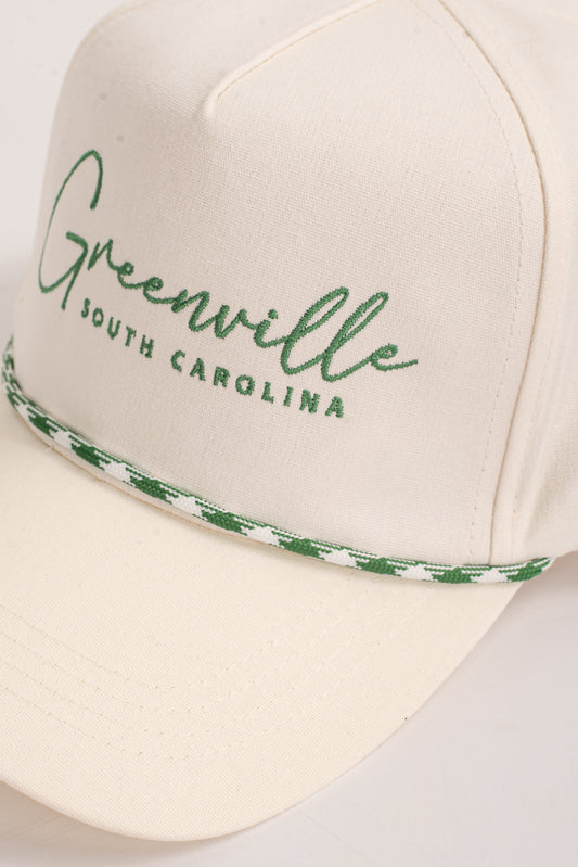Green Greenville South Carolina Hat