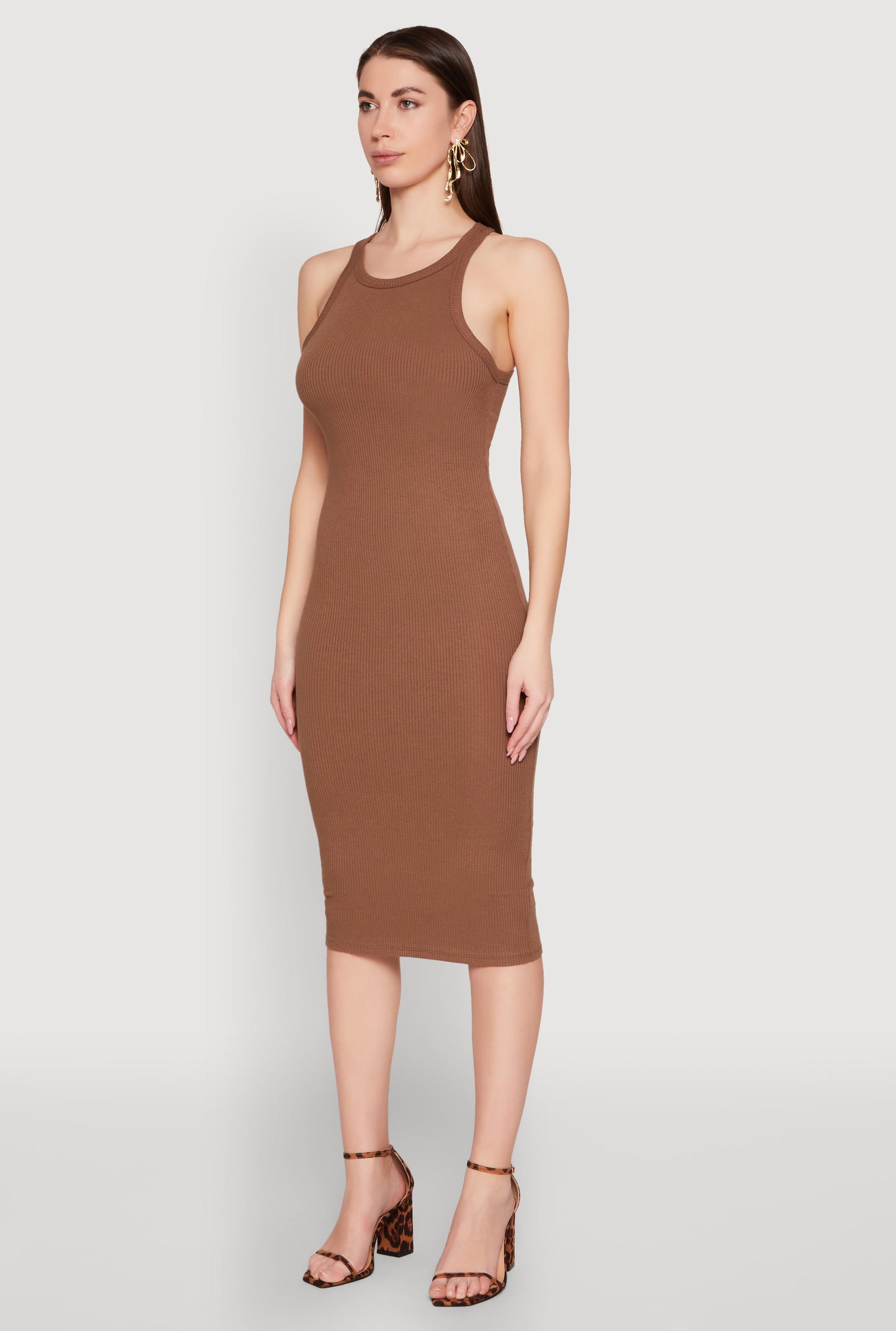 Racerback Midi Tank Dress