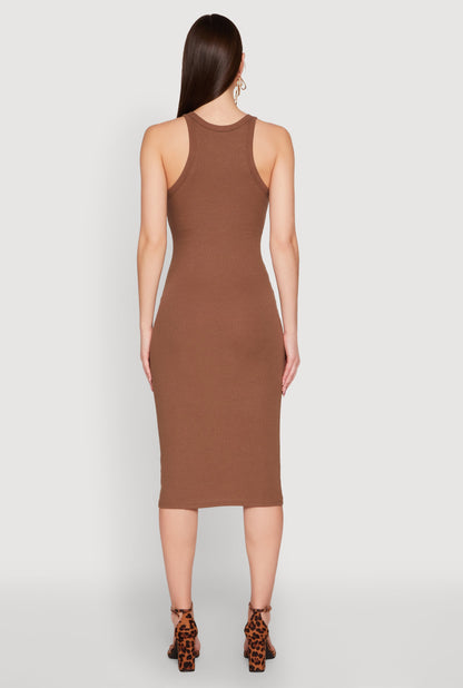 Racerback Midi Tank Dress