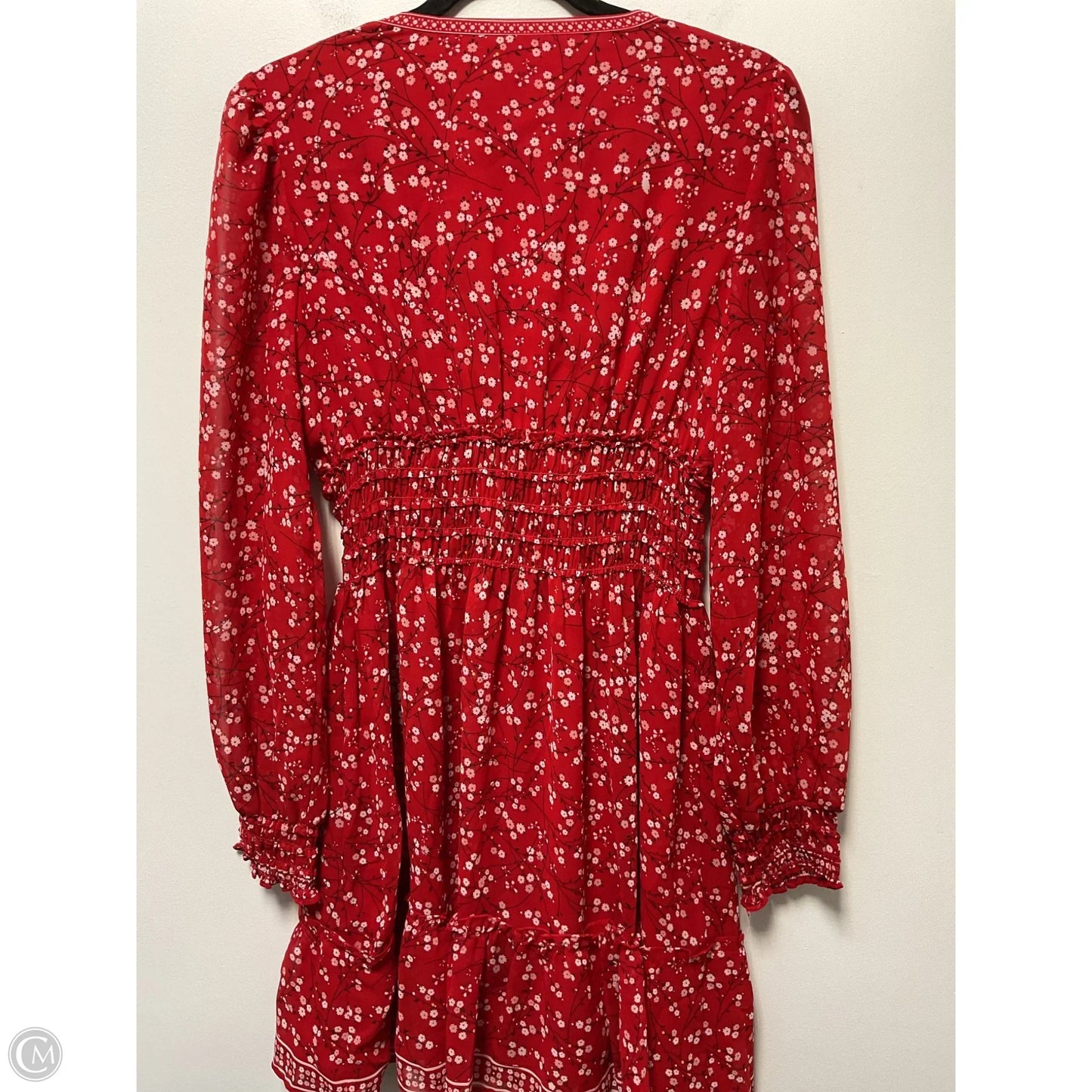 Dress Casual Short By Max Studio In Red, Size: M