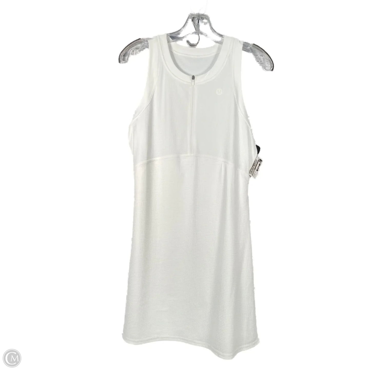Athletic Dress By Lululemon In White, Size: M