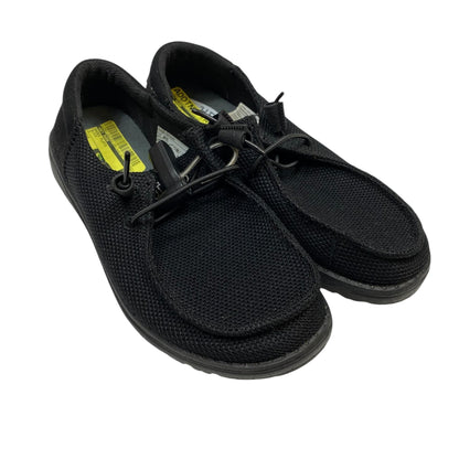 Shoes Flats By Hey Dude In Black, Size:6