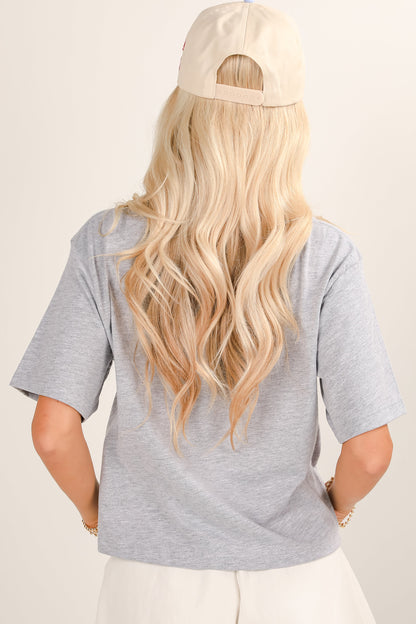 Heather Grey ATL 2025 All-Star Cropped Tee
