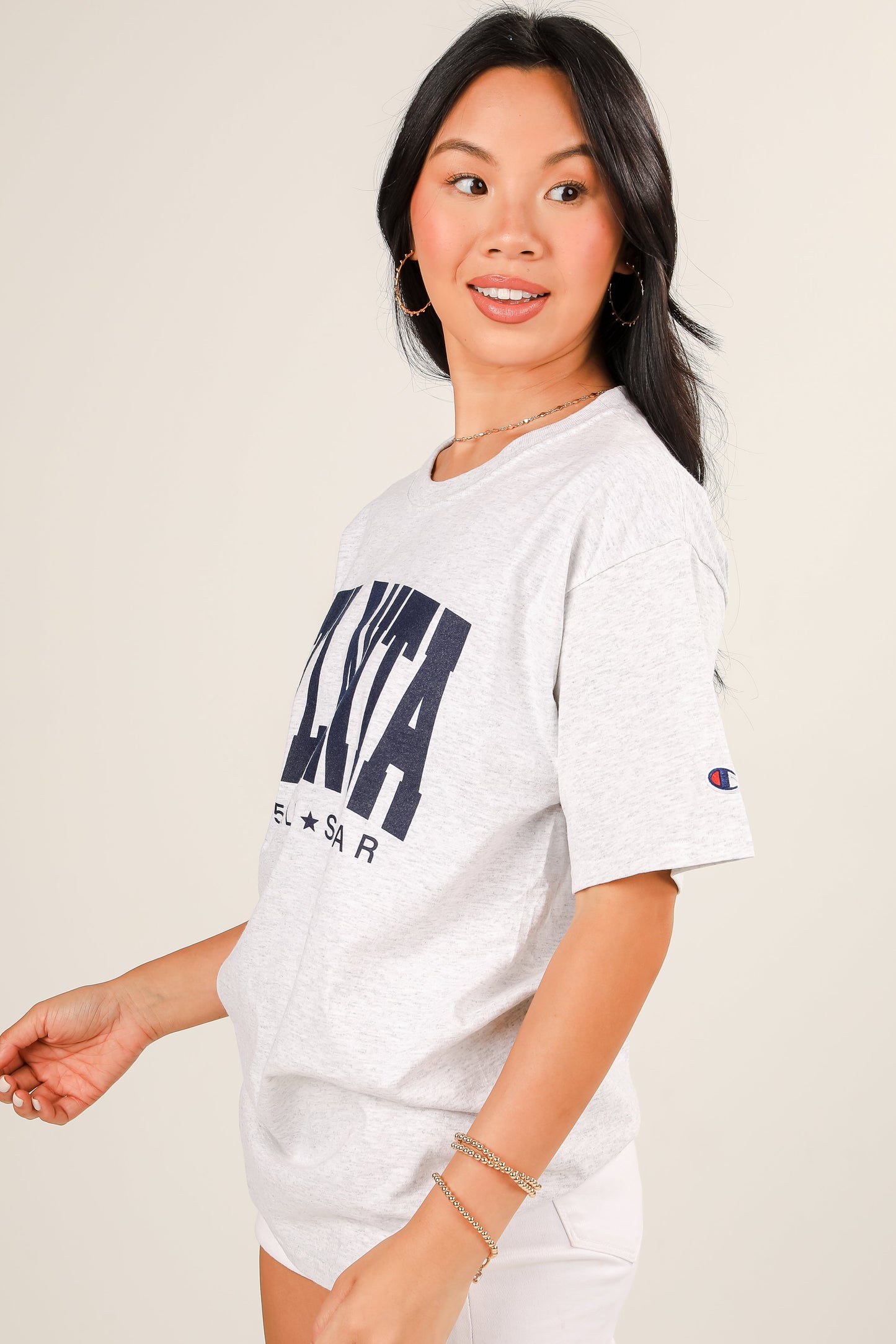 Heather Grey Atlanta 2025 All-Star Tee