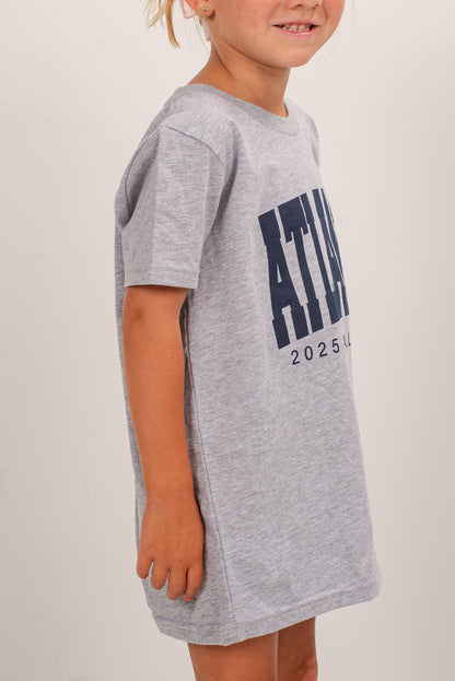 Youth Heather Grey Atlanta 2025 All-Star Tee