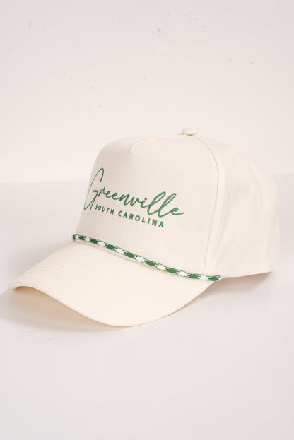 Green Greenville South Carolina Hat