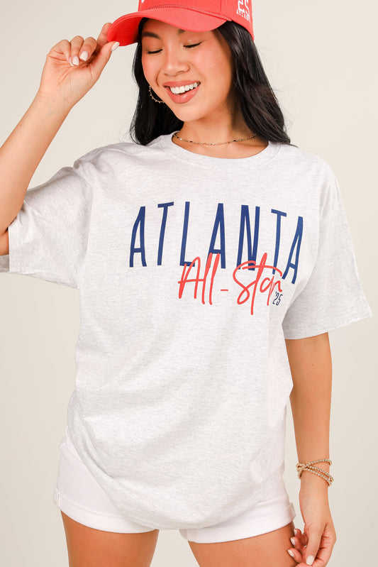 Heather Grey Atlanta All-Star '25 Tee